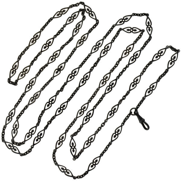 Georgian Gunmetal Fancy Link Chain 60