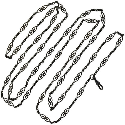 Georgian Gunmetal Fancy Link Chain 60