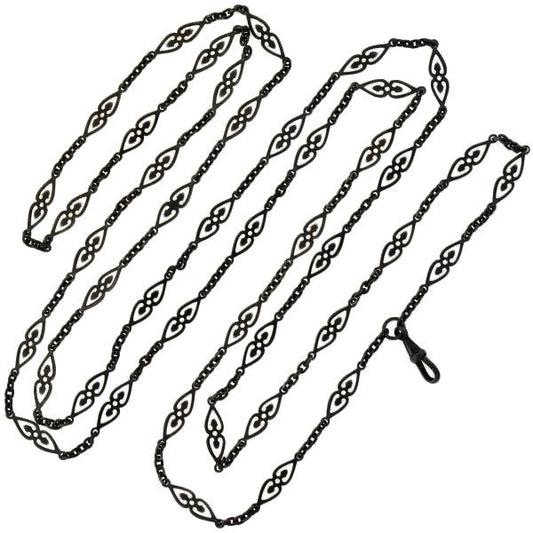 Georgian Gunmetal Fancy Link Chain 60