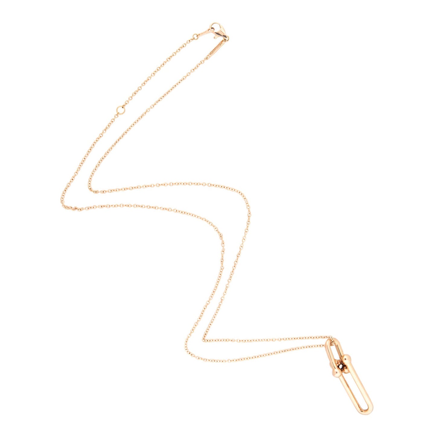 TIFFANY & CO. Estate 14k HardWear Necklace